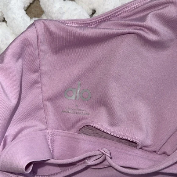 Alo Courtside Tennis Dress Pink Size L - Picture 7 of 9